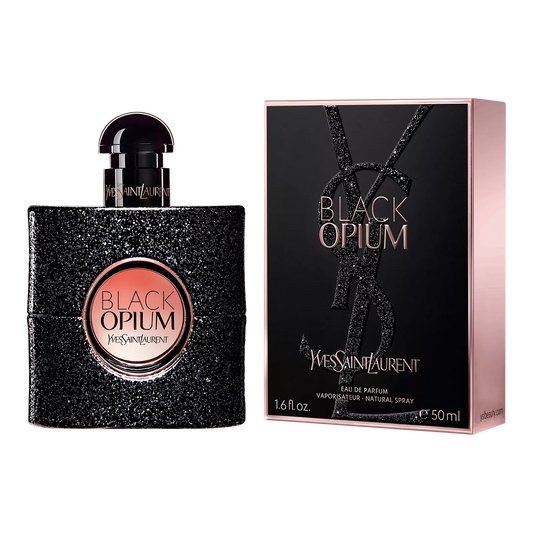 Yves Saint Laurent Black Opium Eau de Parfum – Sensual & Addictive Coffee Vanilla Perfume for Women (Long-Lasting Luxury Fragrance) 1.6 oz