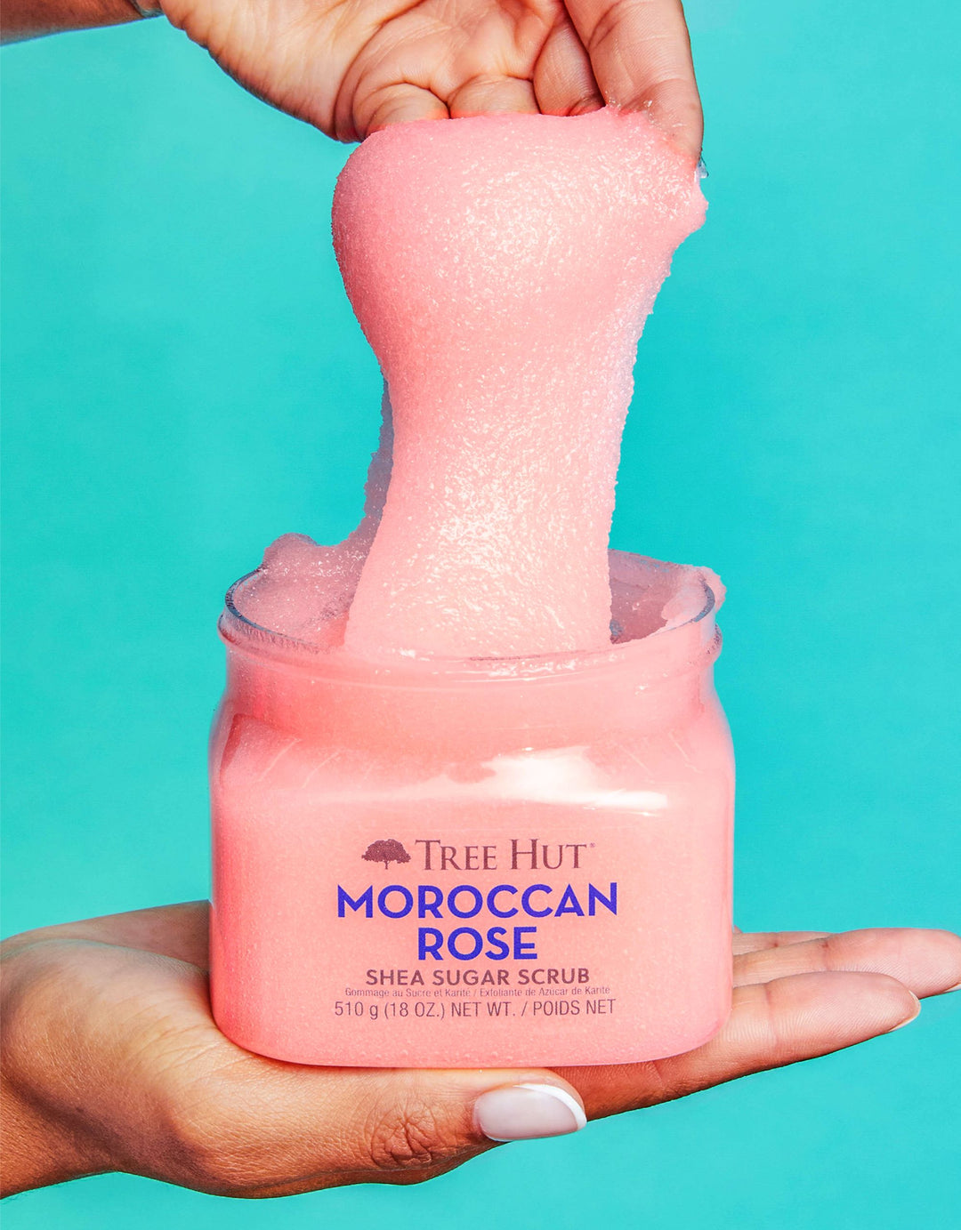 shea sugar scrub Moroccan rose - Exfoliate & Indulge 2 Pack