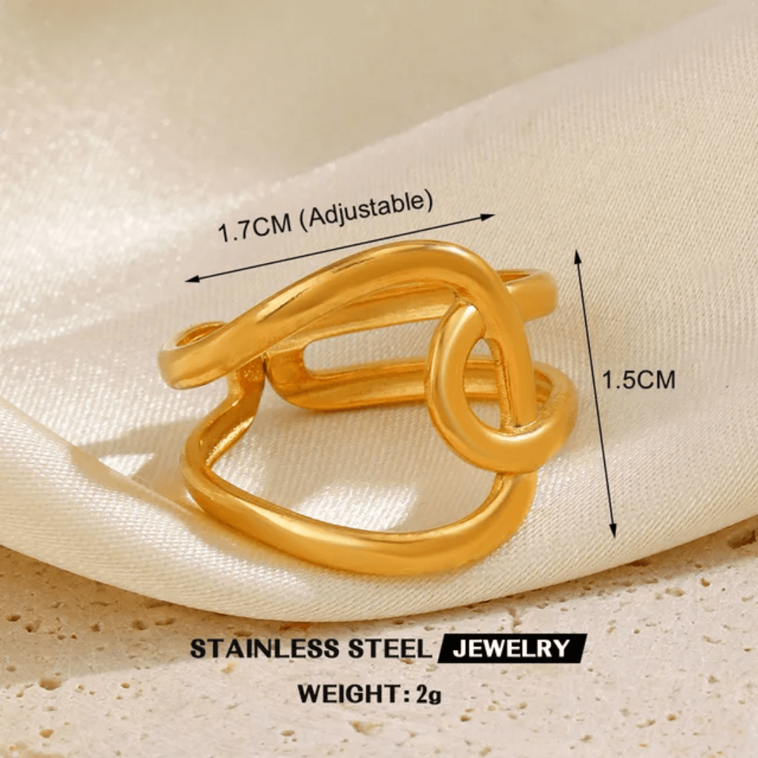 Stackable Gold Rings for Women – 12pcs Adjustable Fashion Jewelry Set