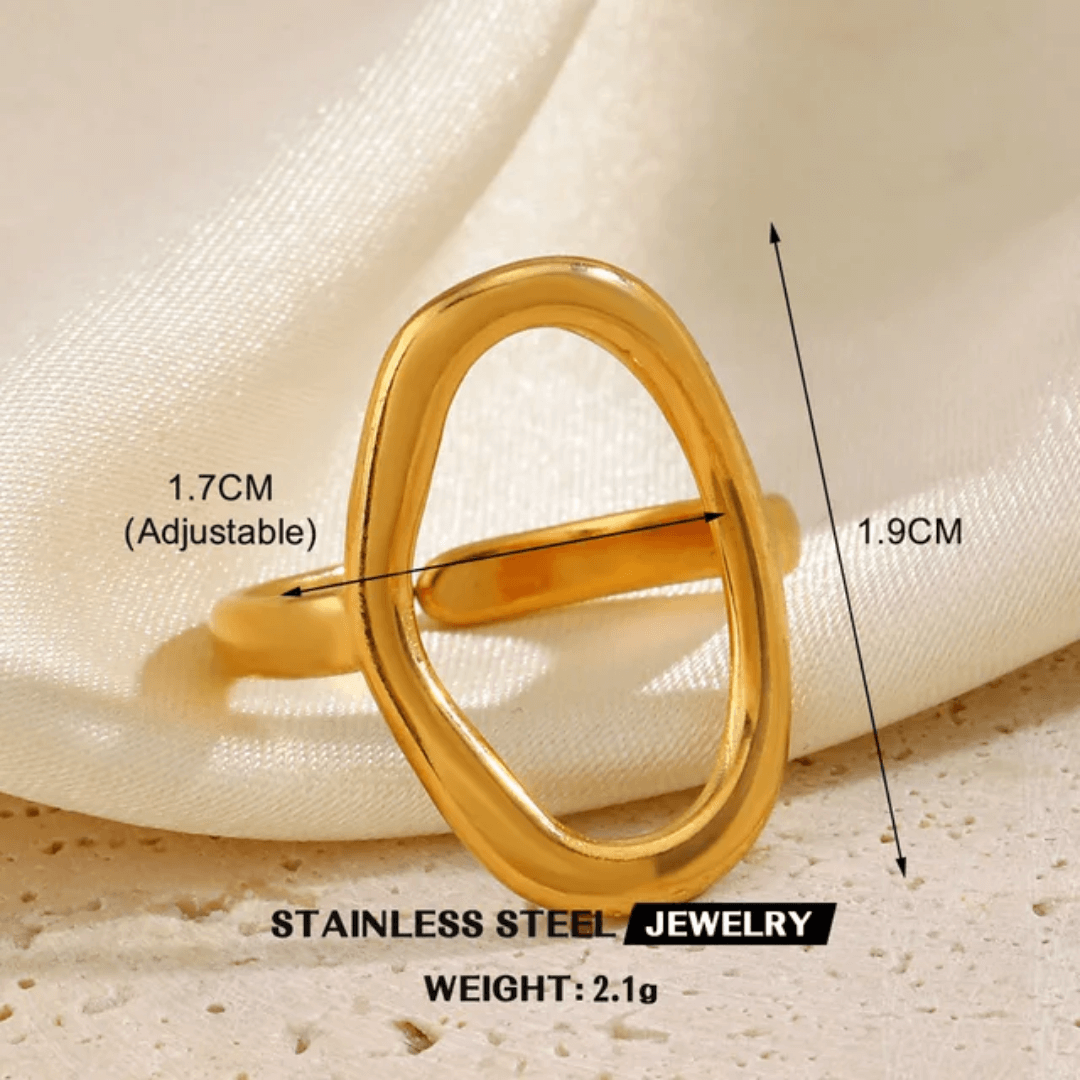Stackable Gold Rings for Women – 12pcs Adjustable Fashion Jewelry Set