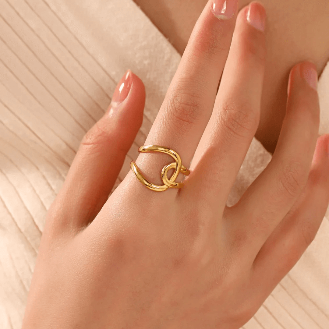 Stackable Gold Rings for Women – 12pcs Adjustable Fashion Jewelry Set