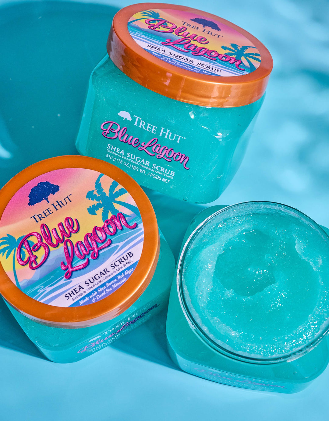 Tree hut Blue Lagoon scrub Shea Sugar Scrub