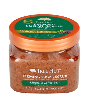 Exfoliante de azúcar reafirmante Tree Hut, Moca Italiano, 18 onzas
