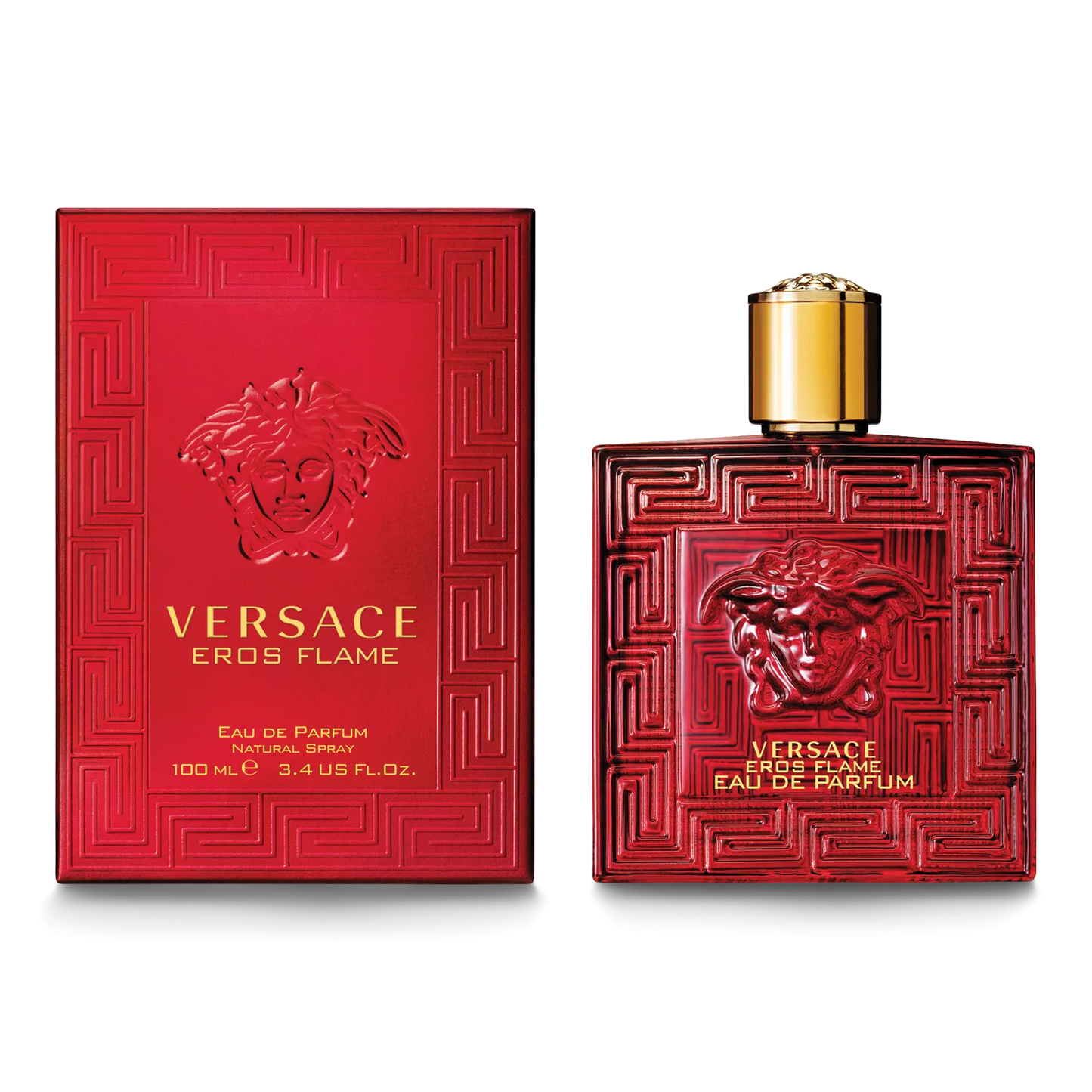 Versace Eros Flame Eau de Parfum for Men – Bold, Spicy & Long Lasting Luxury Fragrance