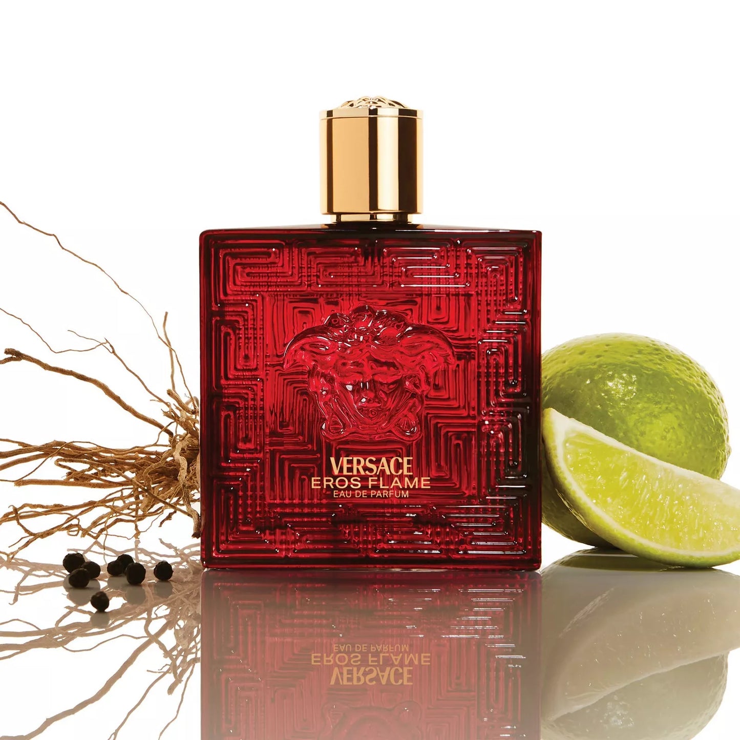 Versace Eros Flame Eau de Parfum for Men – Bold, Spicy & Long Lasting Luxury Fragrance