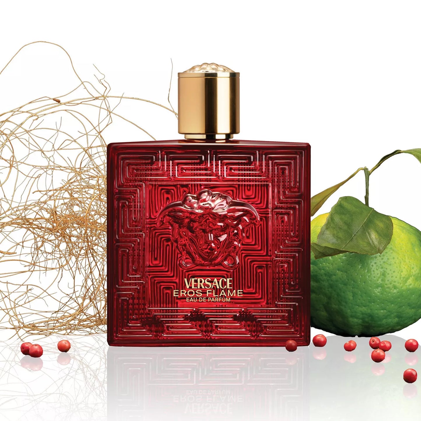 Versace Eros Flame Eau de Parfum for Men – Bold, Spicy & Long Lasting Luxury Fragrance
