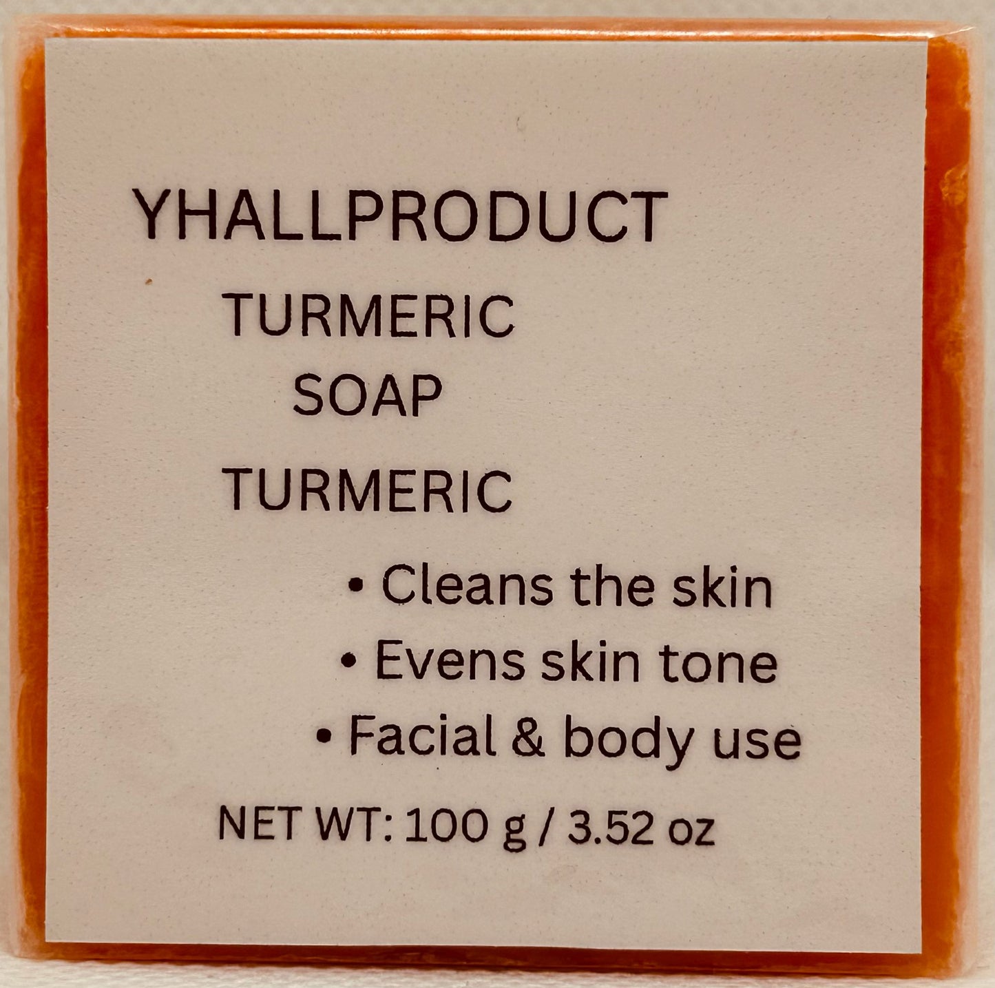 Pack of- 1 Yhallproduct Turmeric Soap – Natural Glow Bar