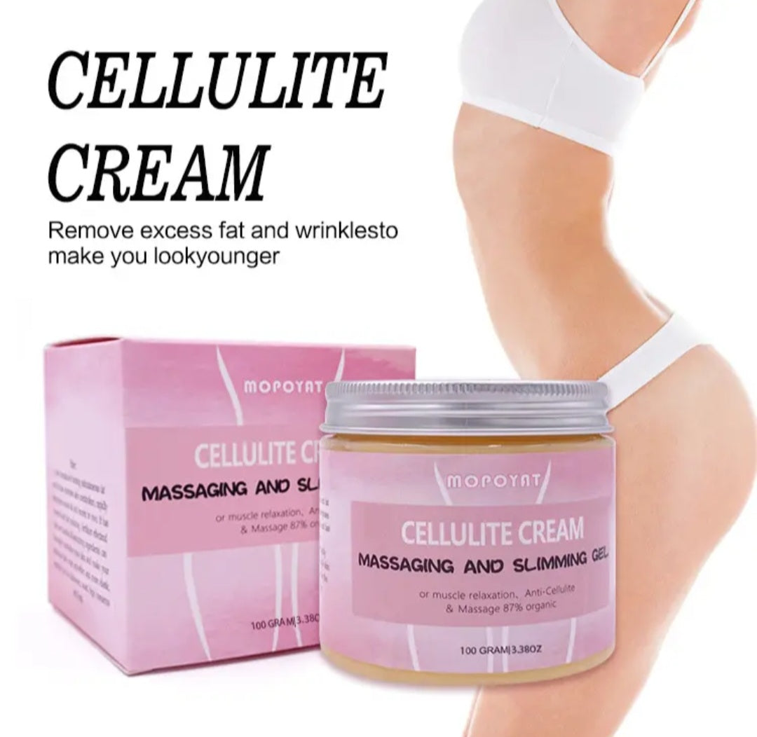 Mopoyat Cellulite Cream – Massaging & Slimming Gel for Smooth, Firm-Looking Skin