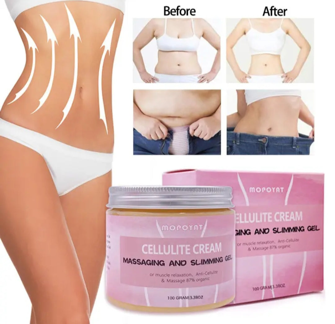 Mopoyat Cellulite Cream – Massaging & Slimming Gel for Smooth, Firm-Looking Skin