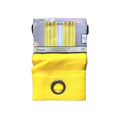 Elegant Yellow Sheer Curtain Panel – 84” Length | Modern Grommet Window Drapes