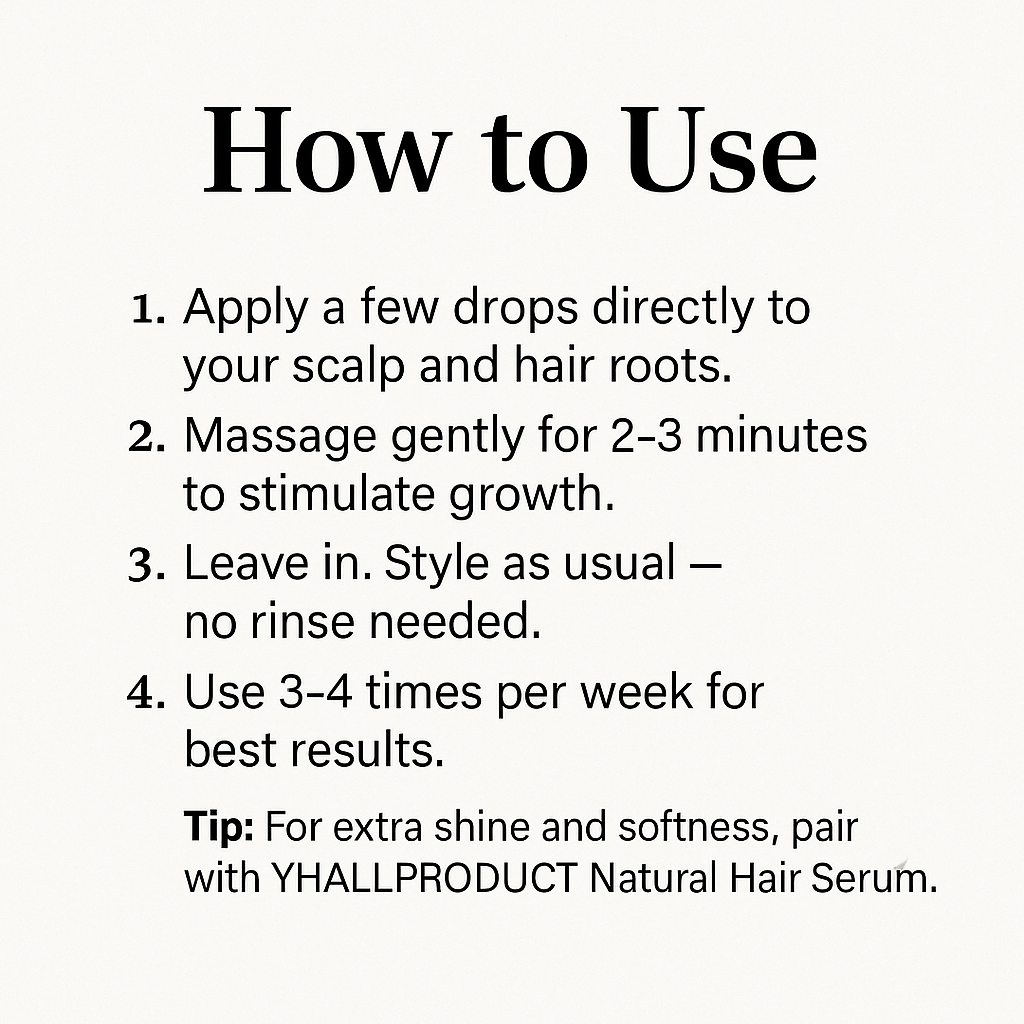Yhallproduct Chebe Hair Growth Oil with Amla - Sold by Yhallprostore