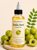 Yhallproduct Amla Aura Hair Oil – Nourishing Scalp & Hair Oil, 4 OZ / 120 mL