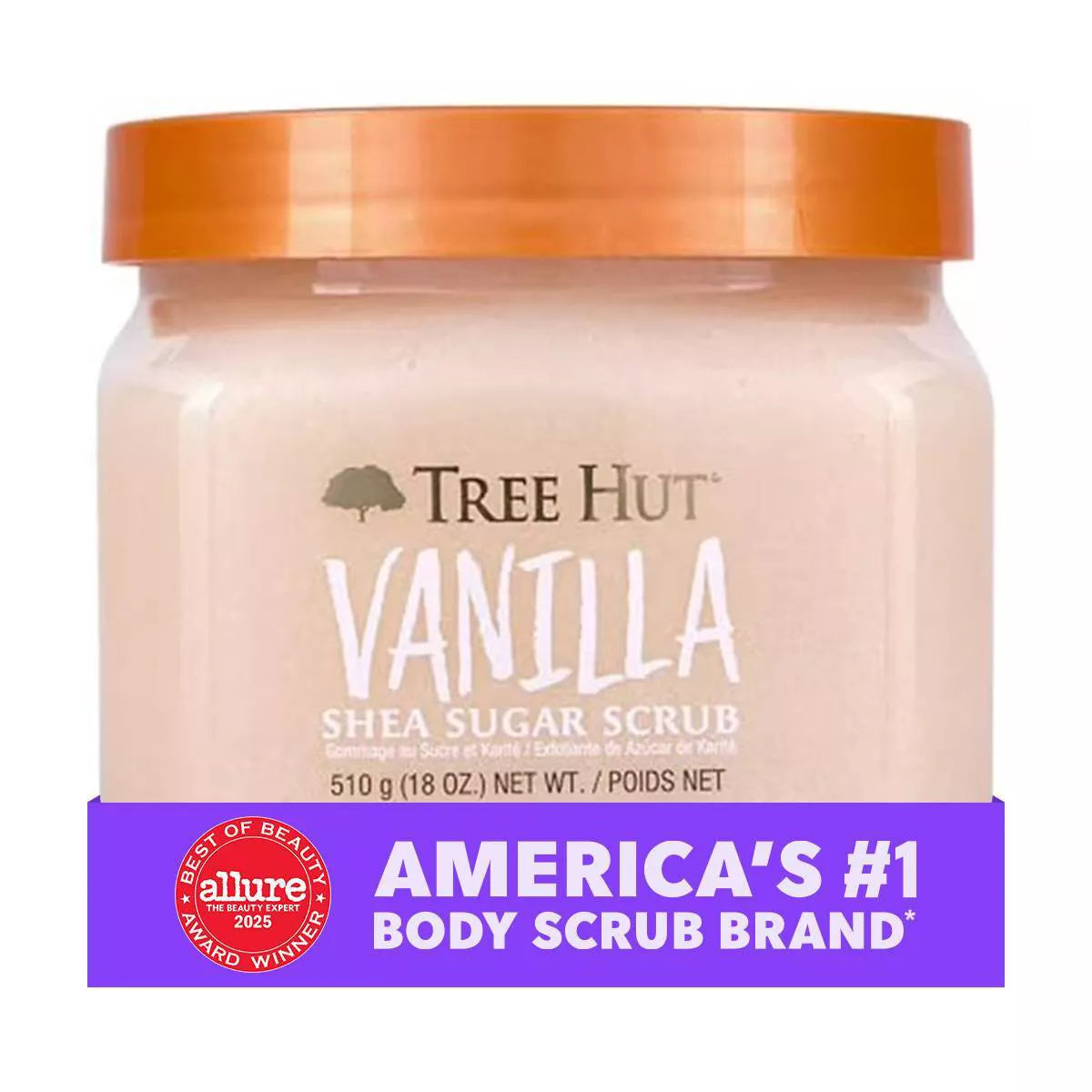 Tree hut Vanilla Shea Sugar Scrub